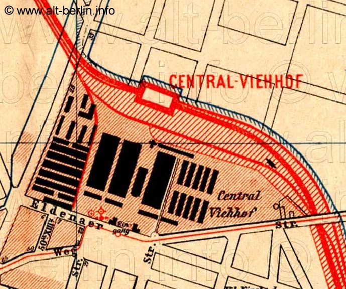 Bild: Stadtplanausschnitt von 1893