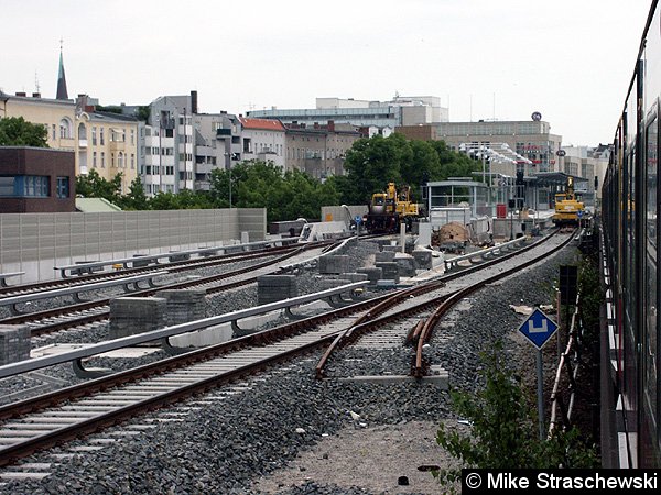 Bild: Bauarbeiten im Bahnhof