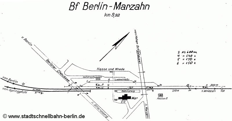 Bild: Gleisplan 1962