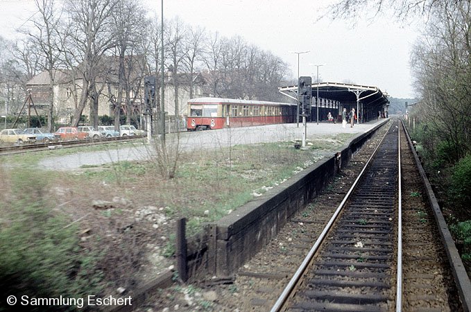 Bild: Bahnsteigansicht 1983