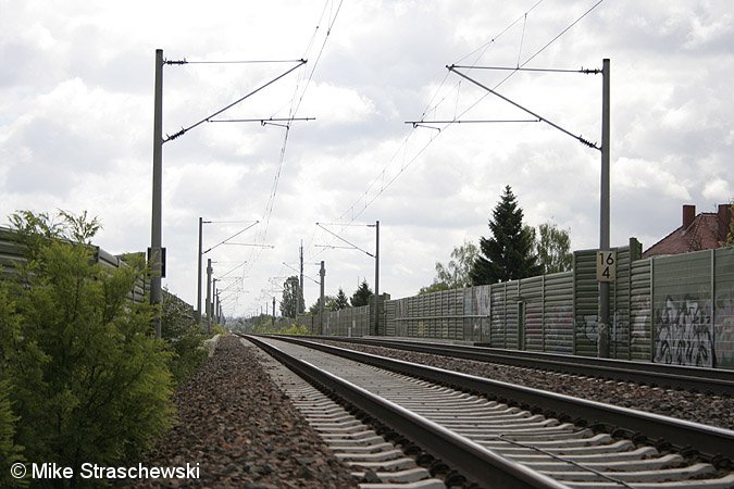 Bild: Hamburger Bahn Blickrichtung Spandau